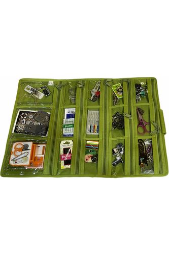 Sewing Machine Feet / Jewelry Roll Organizer Bag