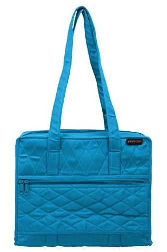 CA880A - Aqua - Quilter's Project Bag  - Front View