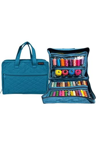 CA635A  - Aqua - 100 Spool Thread Organizer