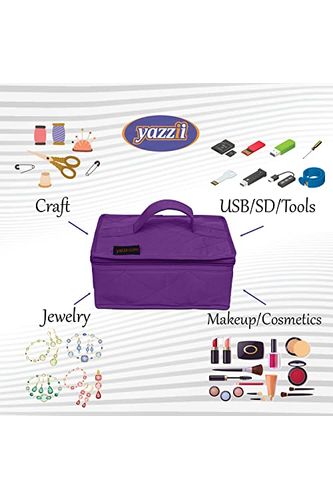 CA340 - 4 Pocket Jewelry / Makeup / Crafter’s Organizer - Yazzii