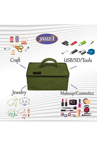 CA340 - 4 Pocket Jewelry / Makeup / Crafter’s Organizer - Yazzii