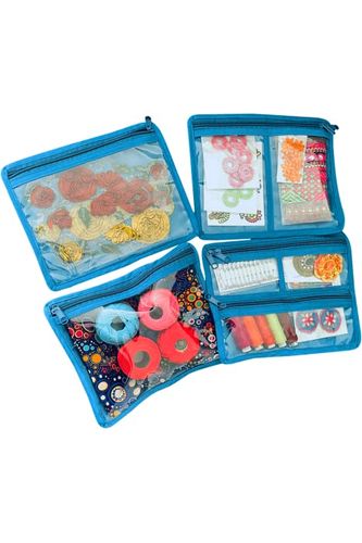 CA474 - Craft Box with Fabric Top - Yazzii