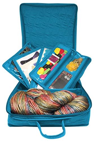 CA474 - Craft Box with Fabric Top - Yazzii