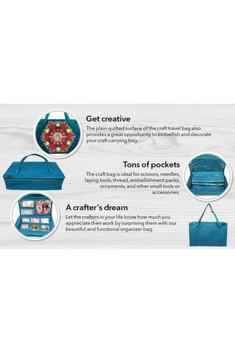CA120 - Carry-All Craft & Quilting Organizer - Yazzii