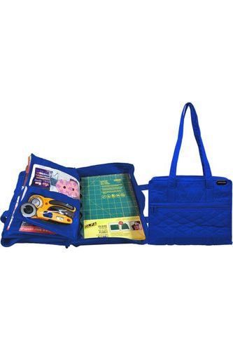 CA880RB - Royal Blue - Quilter's Project Bag  - Quilter's Project Bag  - Filled/Sewing Mat