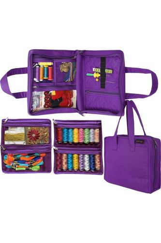 Notions Tote - Portable Sewing Organizer with Detached Sleeves
