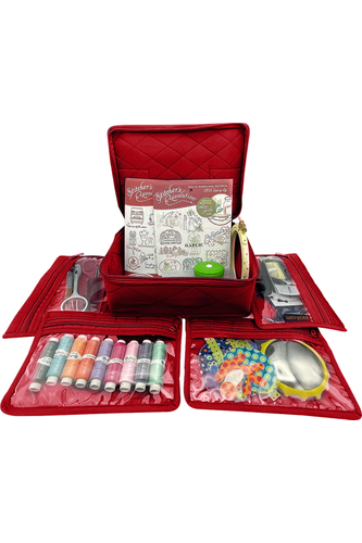 CA340 - 4 Pocket Jewelry / Makeup / Crafter’s Organizer - Yazzii