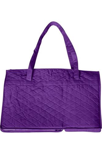 CA560P Purple - Quilt Mat Carrier - Rear View