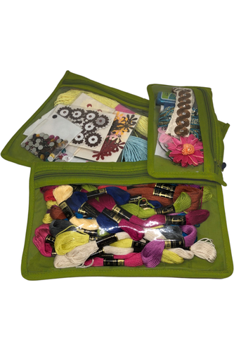CA510 - Craft Notions Pouch Set (3PC) - Yazzii