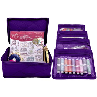 CA340 - 4 Pocket Jewelry / Makeup / Crafter’s Organizer - Yazzii