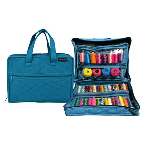 CA635A  - Aqua - 100 Spool Thread Organizer